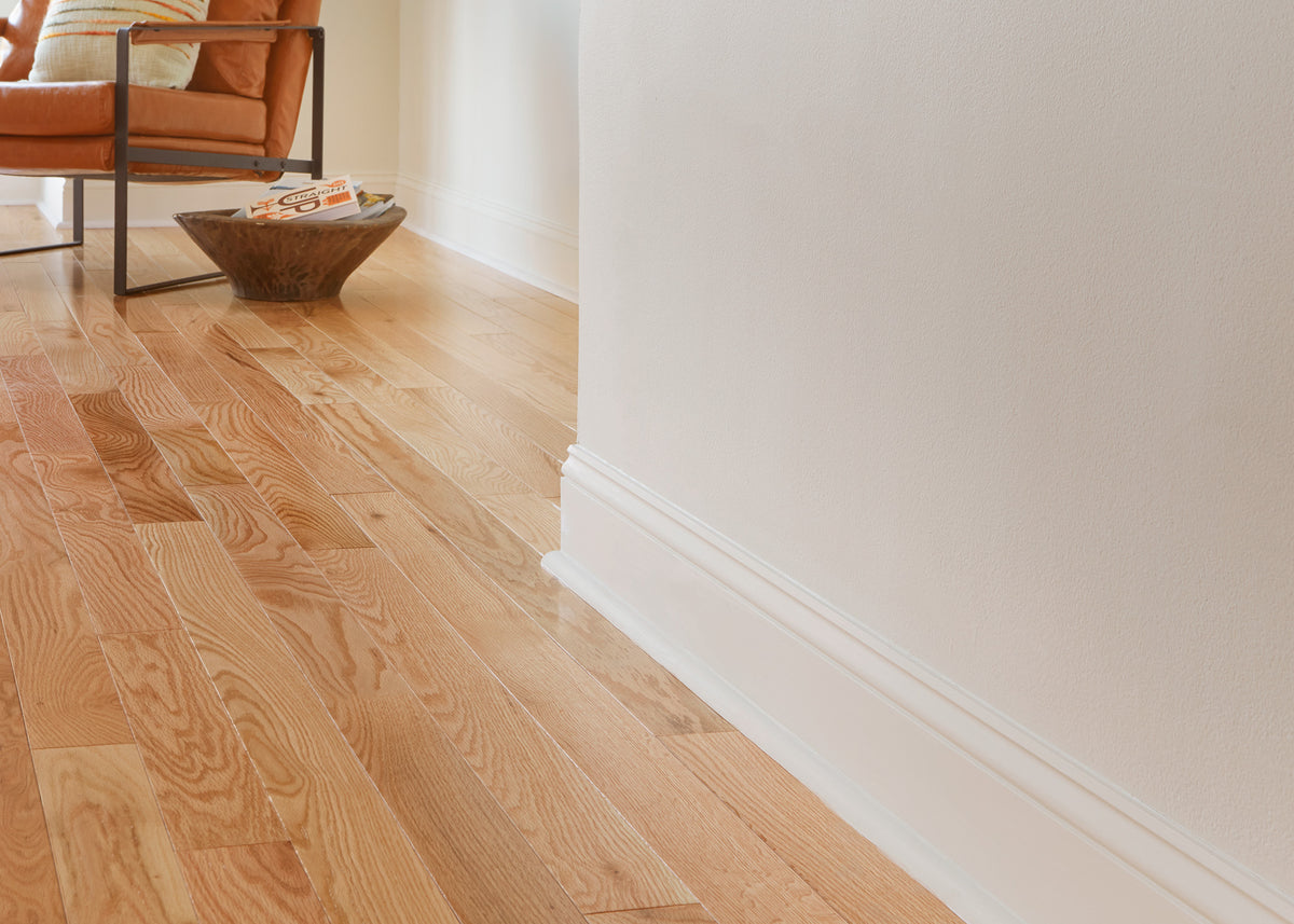 LWM163EP 9/16 in. Thick x 5-1/4 in. Tall x 8 ft. Length PFJ White Primed Colonial Baseboard