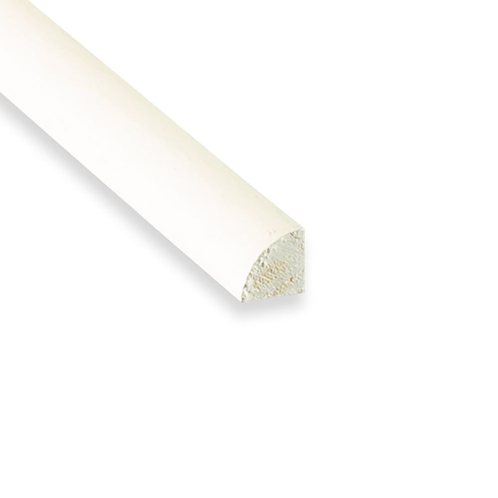 WM106 11/16 in. Thick x 11/16 in. Tall x 8 ft. Length PFJ White Primed Quarter Round