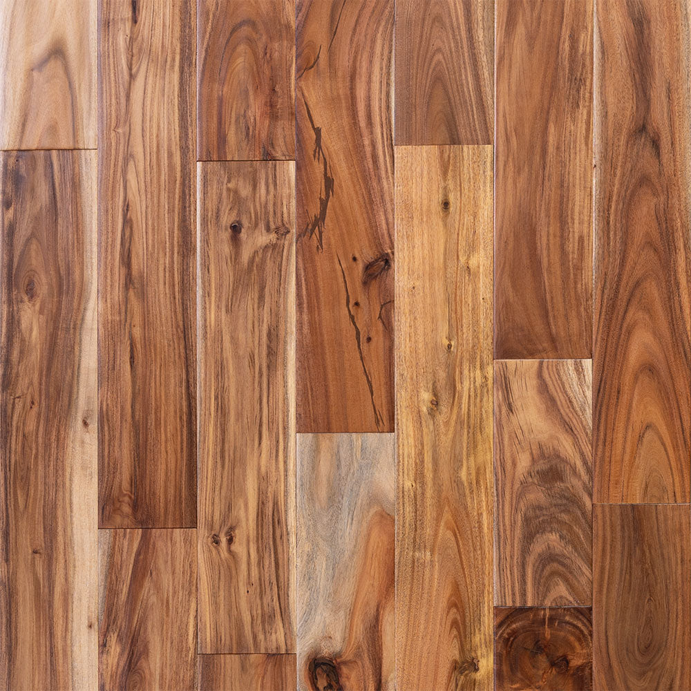 3/4 in. Tobacco Road Acacia Prefinished Solid Hardwood Flooring 4.75 in. Wide