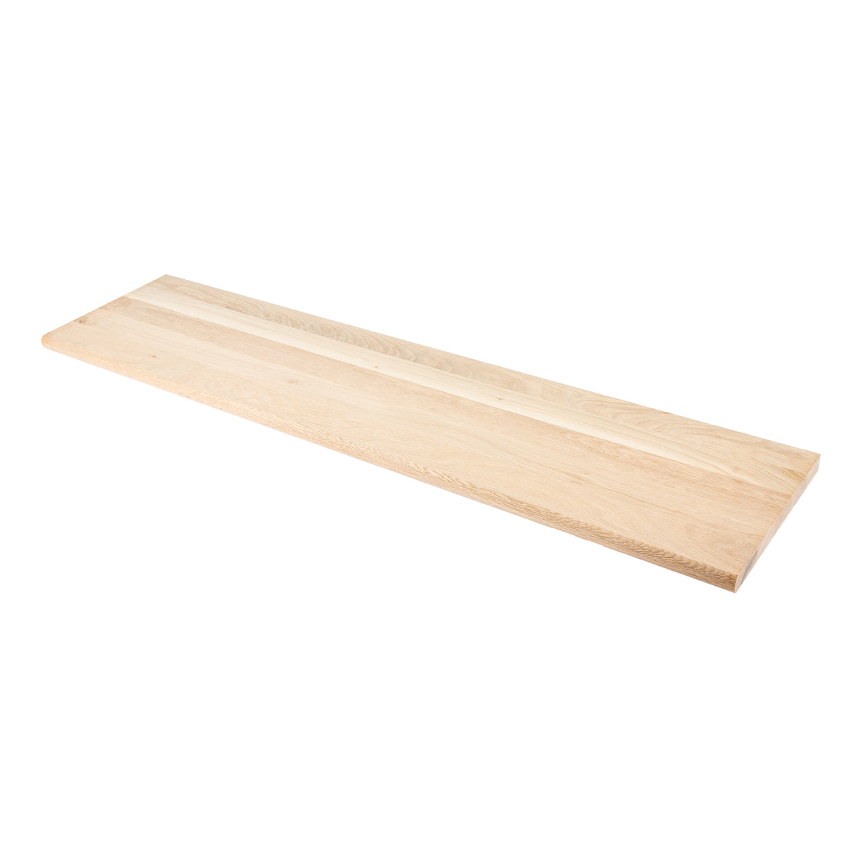 Unfinished White Oak 1 in. Thick x 11.5 in. Wide x 48 in. Length Tread