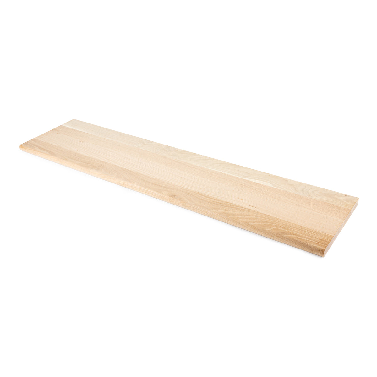 Unfinished Red Oak Select Solid Hardwood 1 in thick x 11.5 in wide x 48 in Length Tread