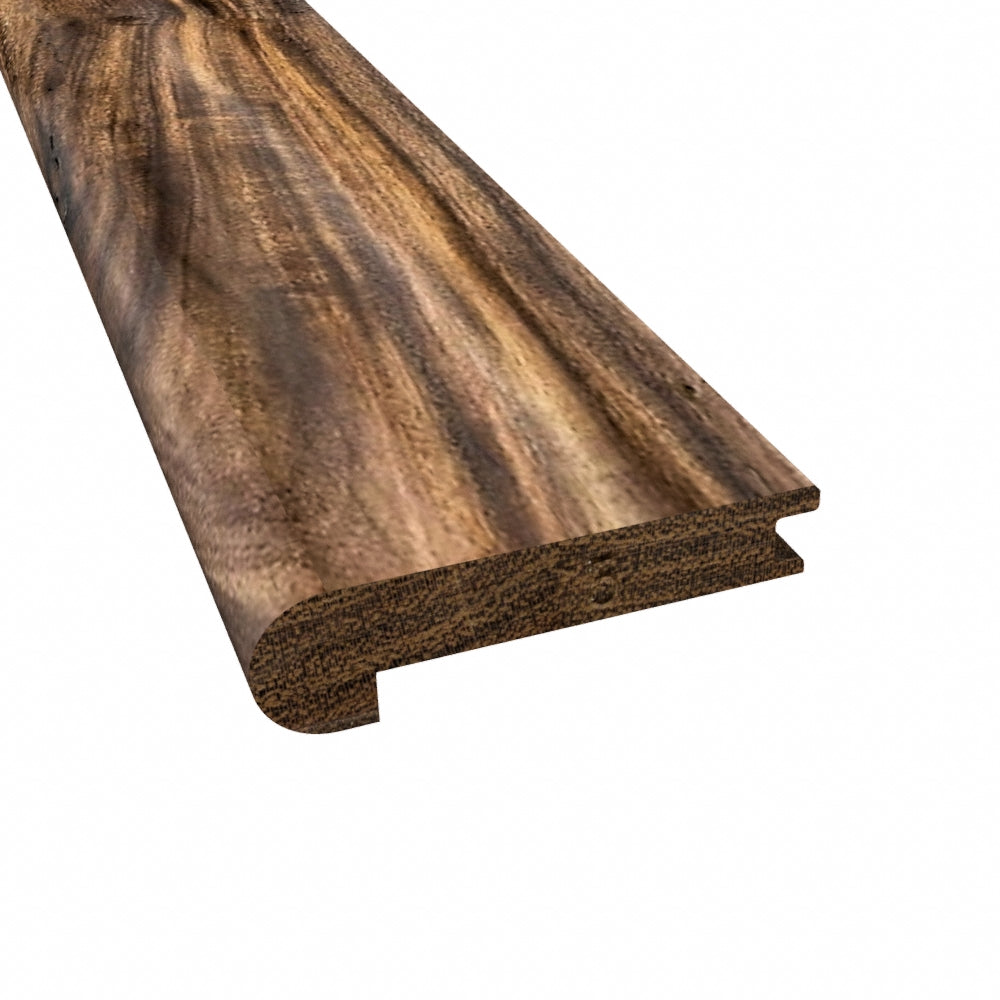 Prefinished Tobacco Road 1/2 in. Thick x 2.75 in. Wide x 6.5 ft. Length Stair Nose