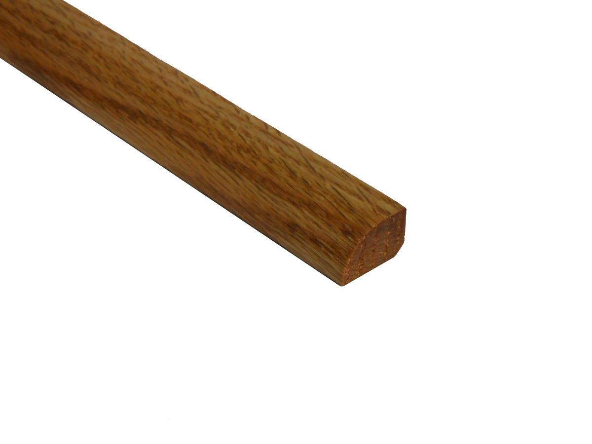 Prefinished Red Oak 3/4 in. Tall x 0.5 in. Wide x 6.5 ft. Length Shoe Molding