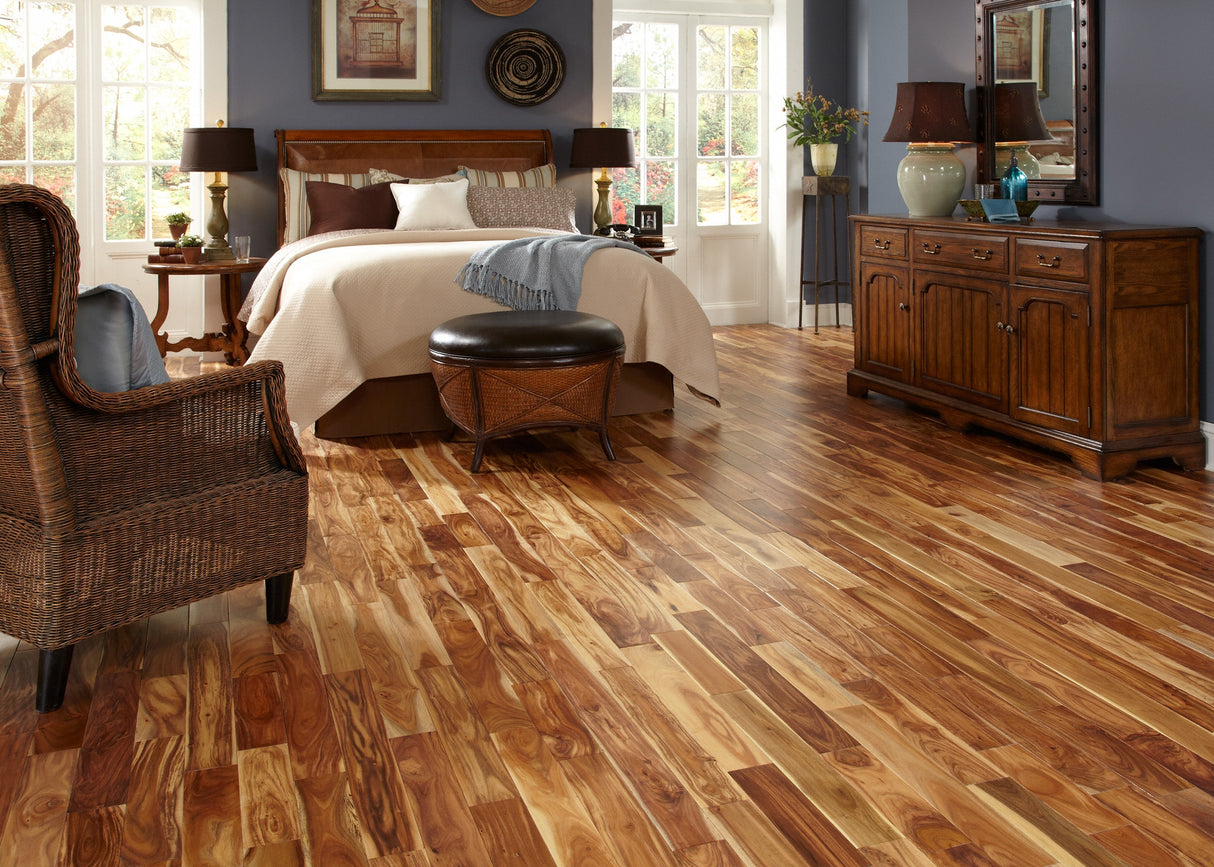 Builder's Pride Tobacco Road Acacia Prefinished Solid Hardwood 3/4" x 3 5/8"