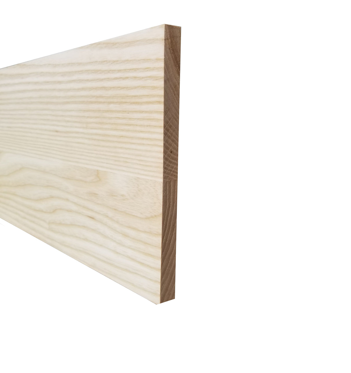 Prefinished Ash 5/8 in. Thick x 7.5 in. Wide x 48 in. Length Retrofit Riser