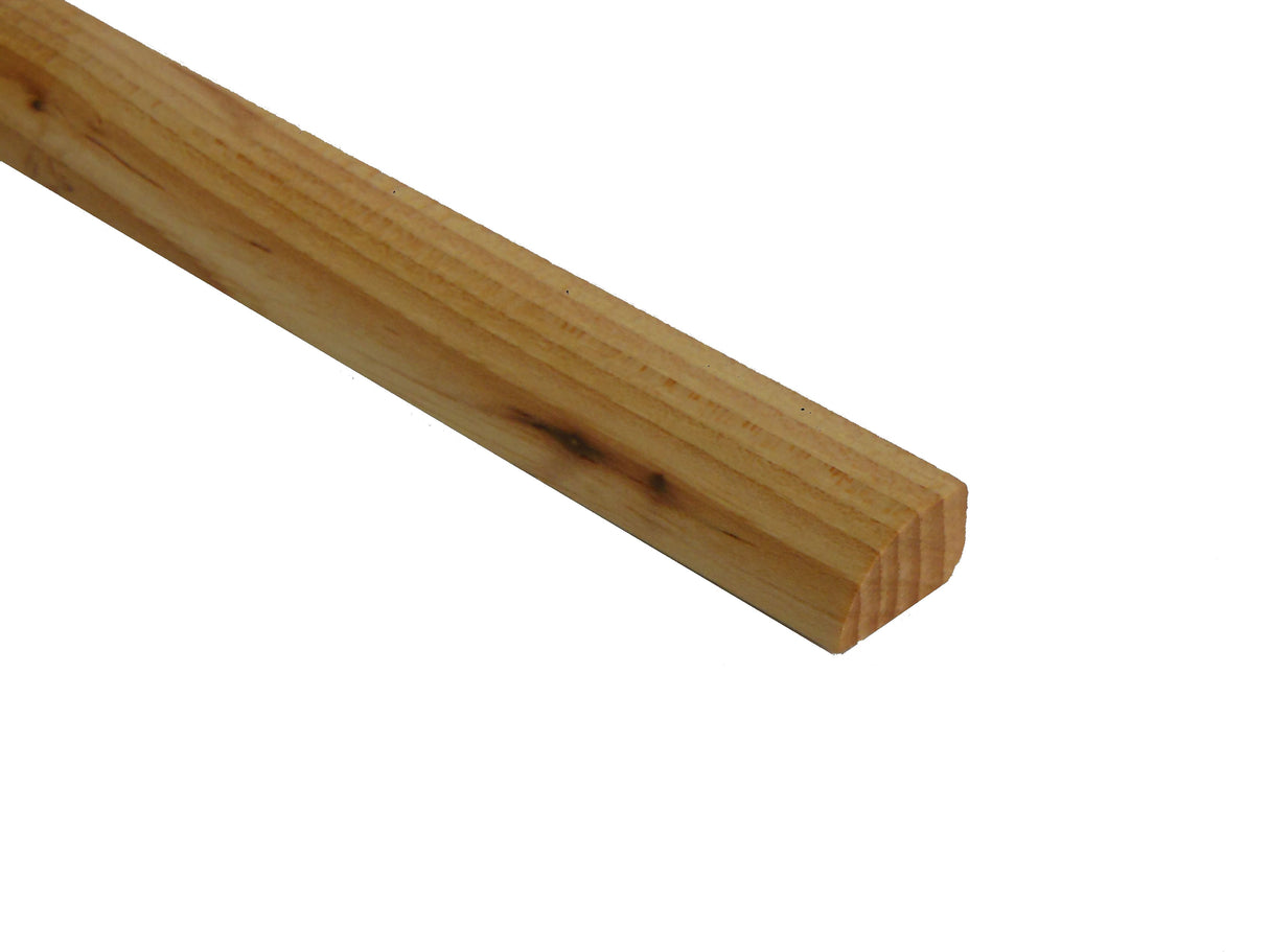 Prefinished Hickory 3/4 in. Tall x 0.5 in. Wide x 6.5 ft. Length Shoe Molding