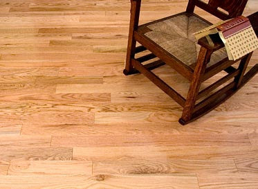 3/4 in. 1 Common Red Oak Unfinished Solid Hardwood Flooring 3.25 in. Wide