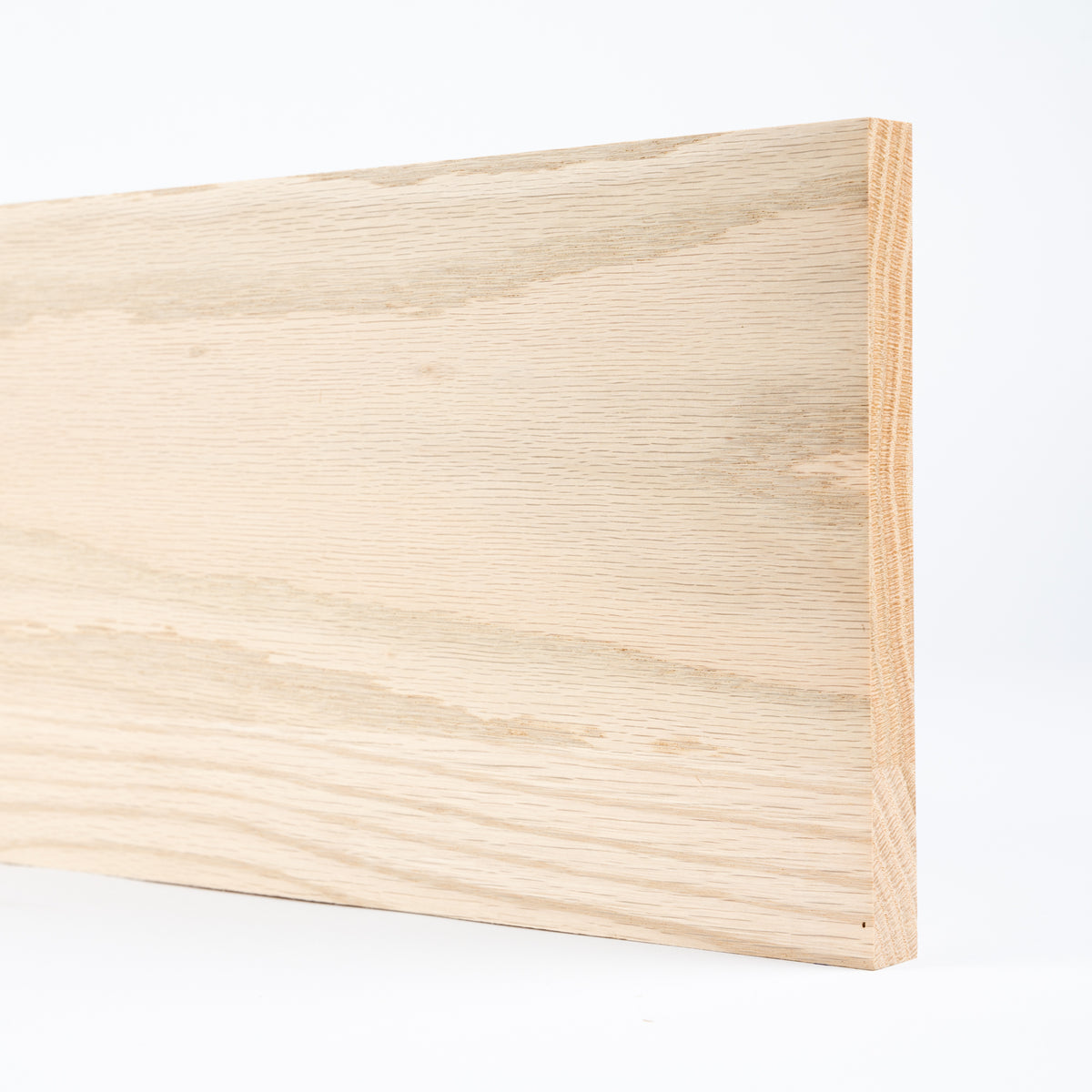 Unfinished Red Oak Solid Hardwood 3/4 in thick x 7.25 in wide x 36 in Length Riser