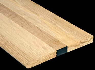 Unfinished White Oak 1 in. Thick x 11.5 in. Wide x 36 in. Length Tread