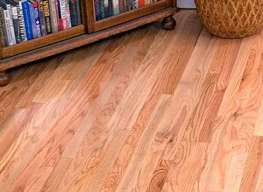 3/4 in. 1 Common Red Oak Unfinished Solid Hardwood Flooring 2.25 in. Wide