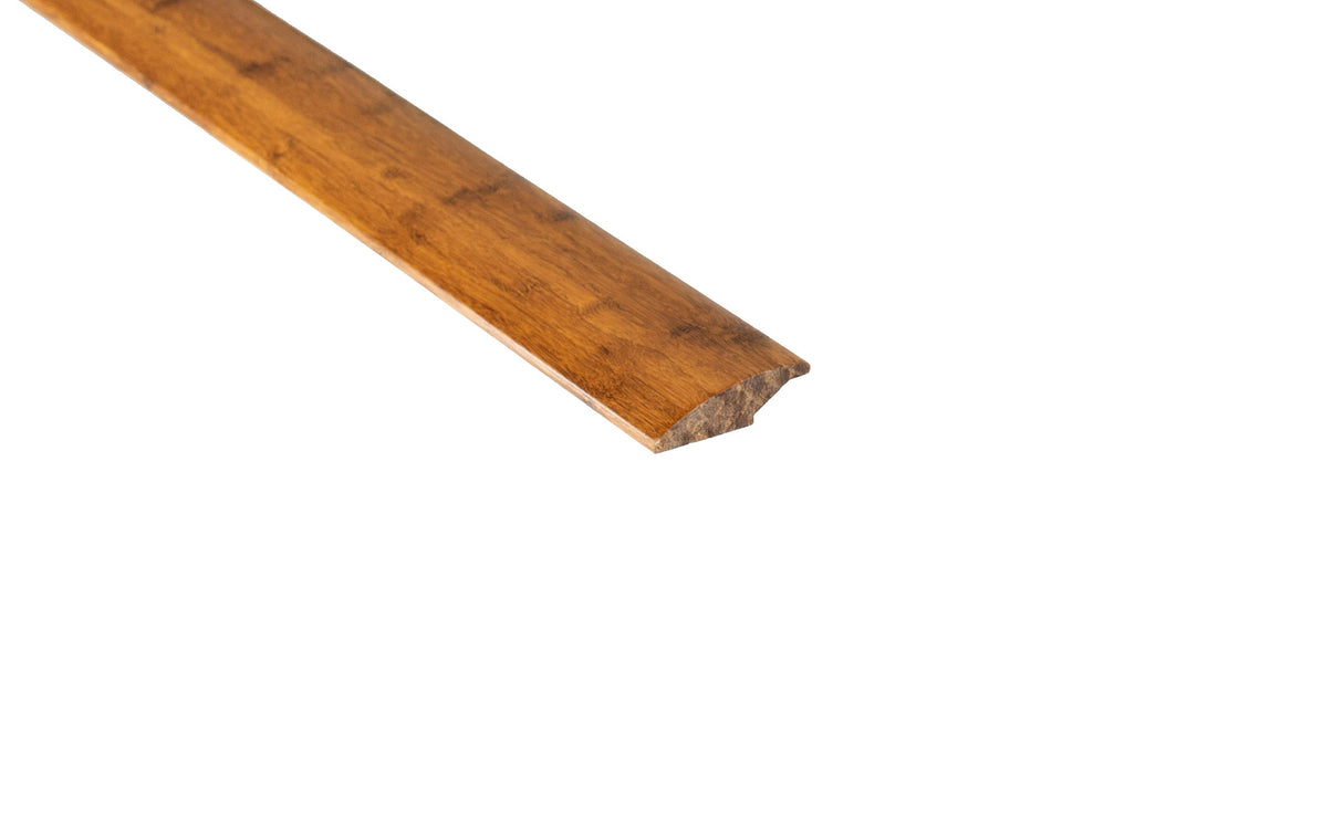 Prefinished Carbonized Strand Bamboo 3/8 in Thick x 1.88 in. Wide x 6 ft. Length Reducer
