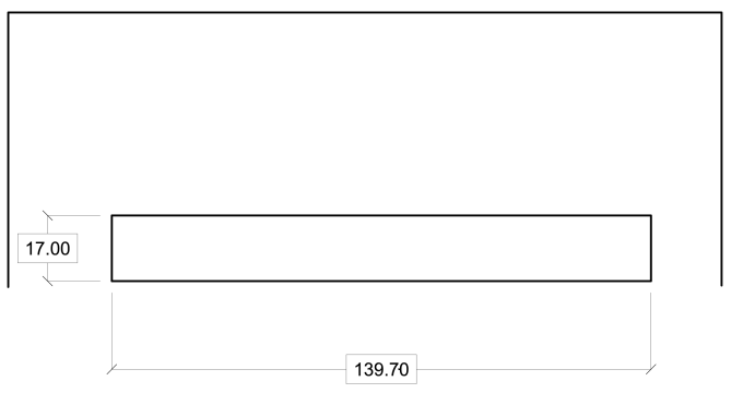 WM MDF S4S Square 17mm x 3-1/2" x8' BB