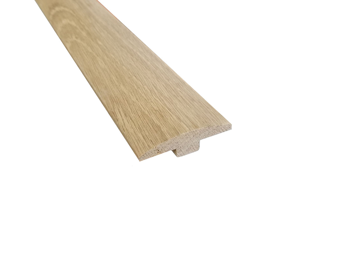 Unfinished White Oak 2 in. Wide x 8 ft. Length T-Molding