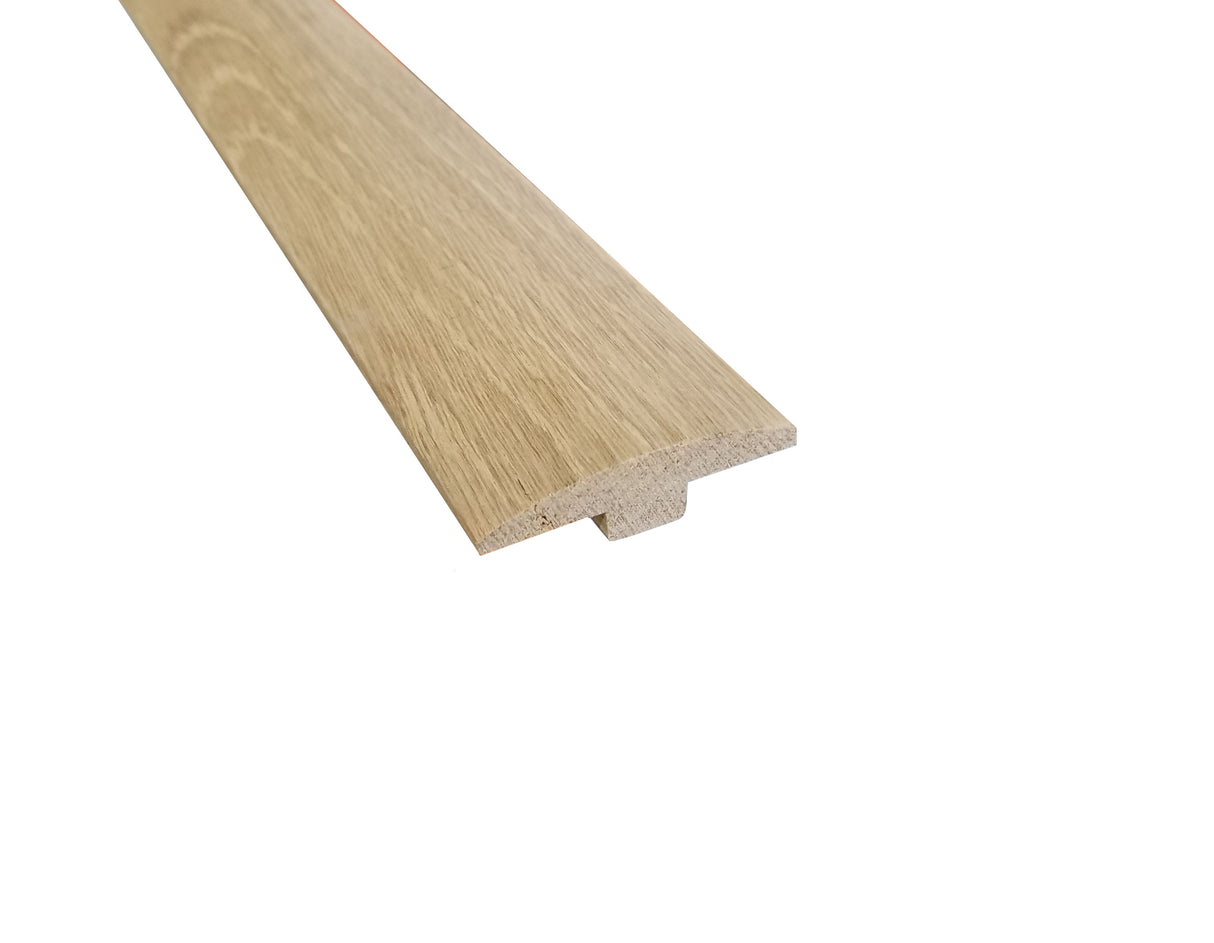 Unfinished White Oak 2 in. Wide x 8 ft. Length T-Molding