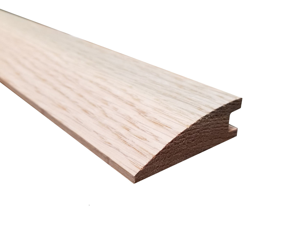 Unfinished Red Oak 2 in. Wide x 8 ft. Length Reducer