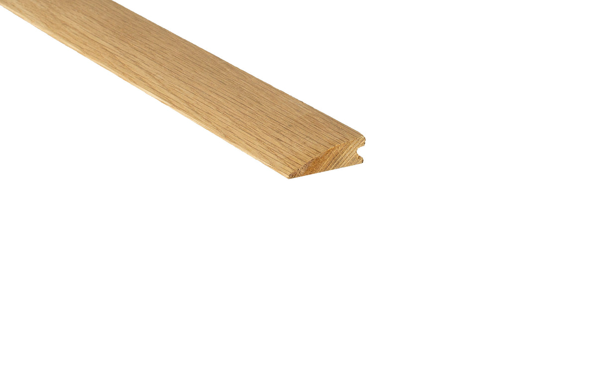 Unfinished White Oak 2.25 in. Wide x 8 ft. Reducer