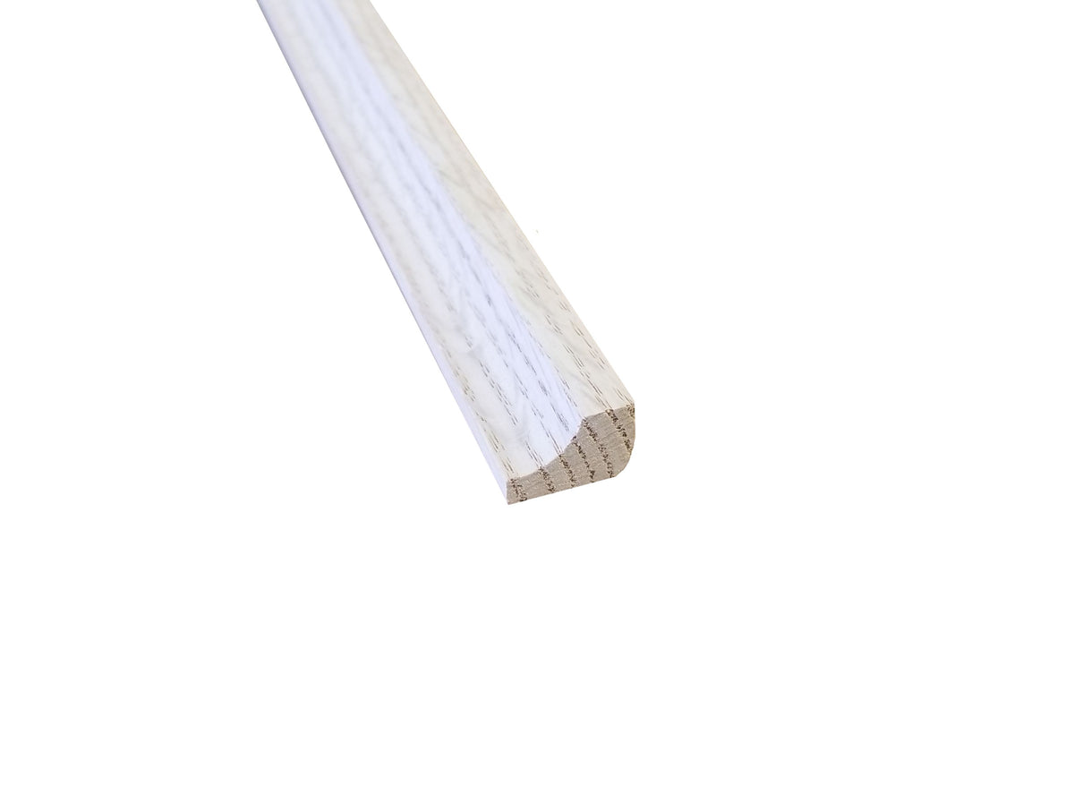 Unfinished Red Oak 3/4 in. Tall x 1/2 in. Wide x 8 ft. Length Scotia