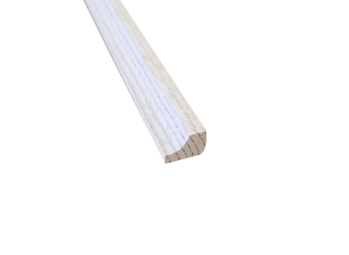 Unfinished Red Oak 3/4 in. Tall x 1/2 in. Wide x 8 ft. Length Scotia