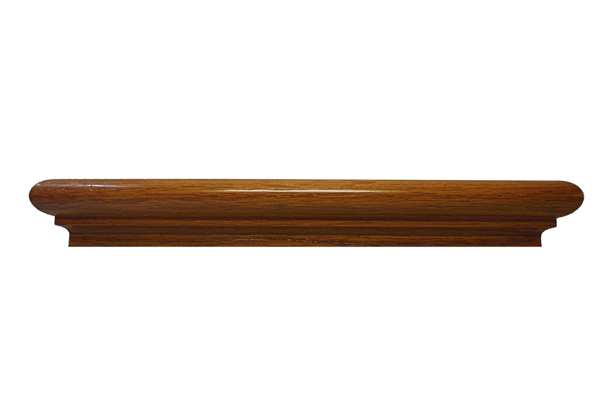 Prefinished Solid Wood Gunstock Oak 1in. Thick x 1.88in. Wide x 14.75in. Length Retrofit Return End