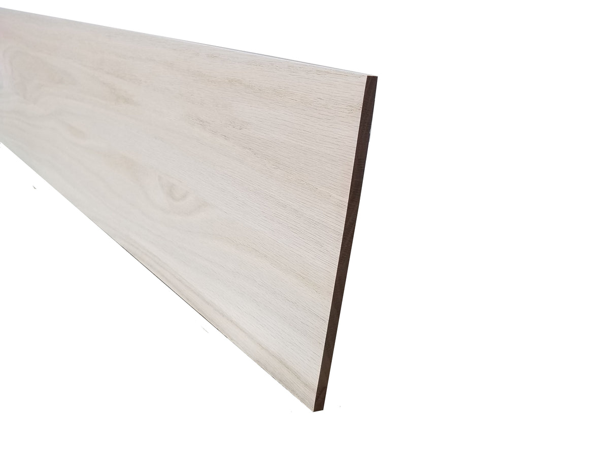 Unfinished Red Oak Solid Hardwood 11/32 in. Thick x 7.5 in. Wide x 36 in. Length Retrofit Riser