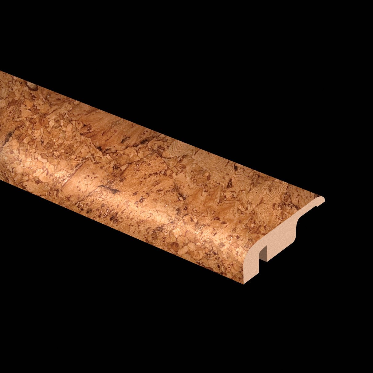 Medina Cork 1.37 in. Wide x 7.5 ft. length End Cap