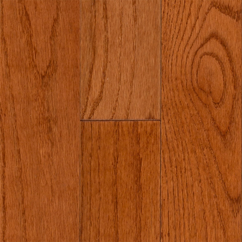 3/4 in. Classic Gunstock Oak Prefinished Solid Hardwood Flooring 3.25 in. Wide