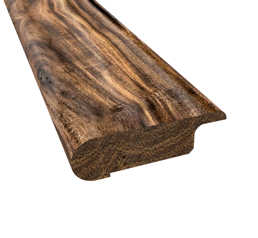 Prefinished Tobacco Road 1/2 in. Thick x 2.75 in. Wide x 6.5 ft. Length Stair Nose
