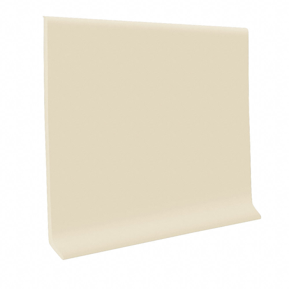 Cove Base Almond Vinyl 4 in. Wide x 120 ft. Length Roll Vinyl Wall Base