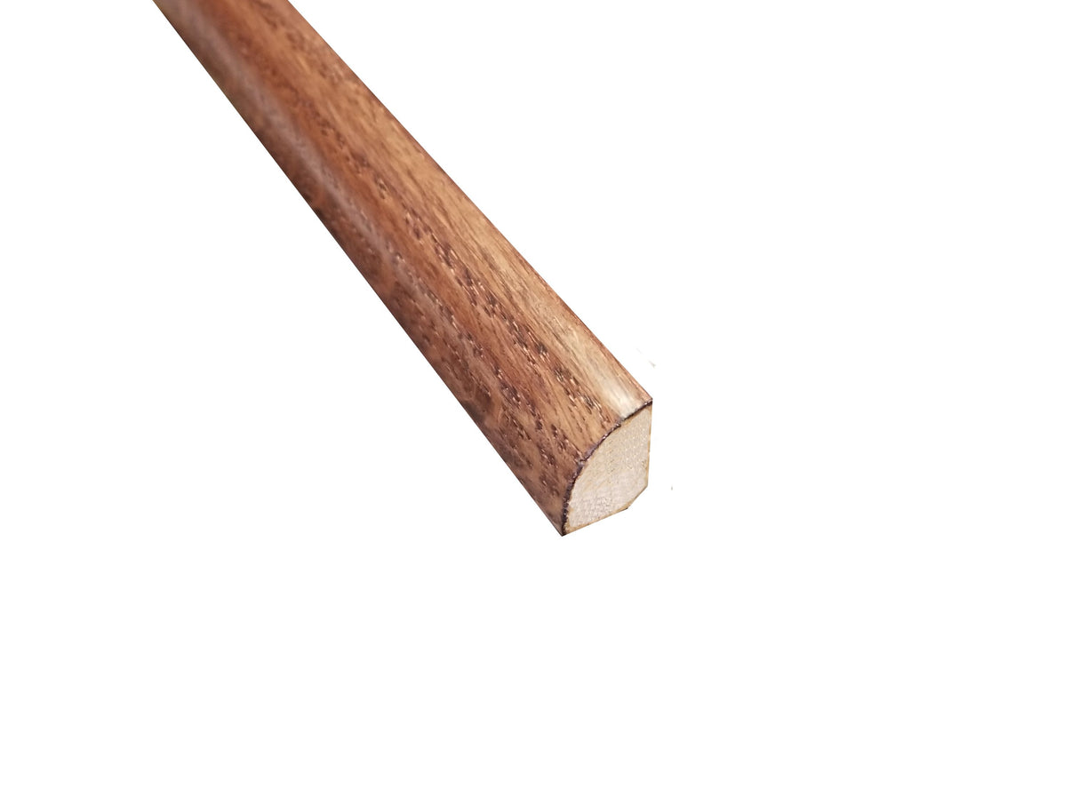 Prefinished Cherry Oak 3/4 in. Tall x 0.5 in. Wide x 6.5 ft. Length Shoe Molding