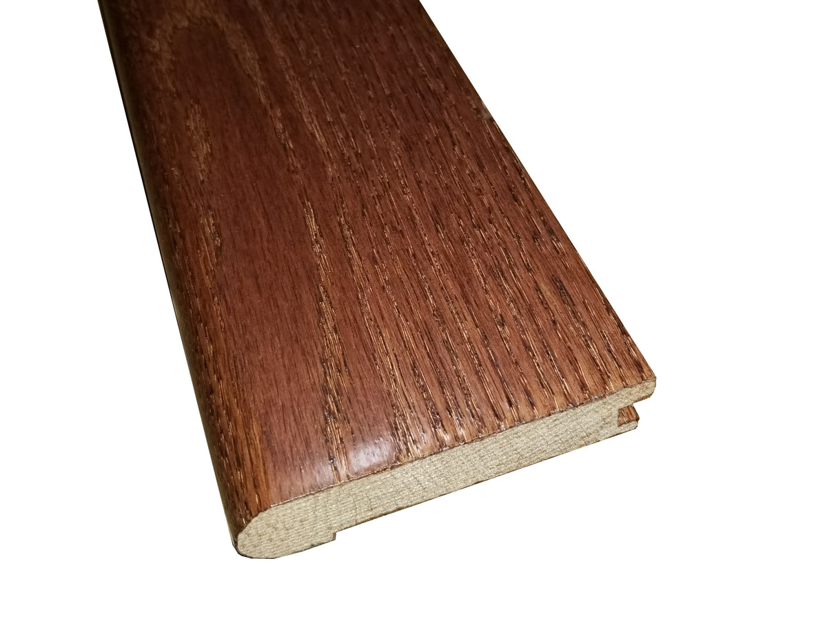 Prefinished Cherry Oak 3/4 in. Thick x 3.13 in. Wide x 6.5 ft. Length Stair Nose