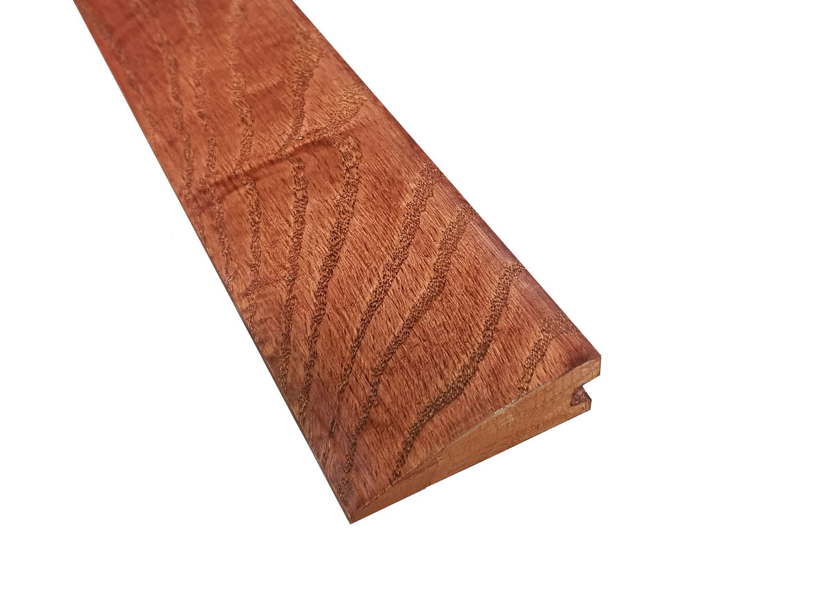 Prefinished Cherry Oak 2.25 in. Wide x 6.5 ft. Length Reducer