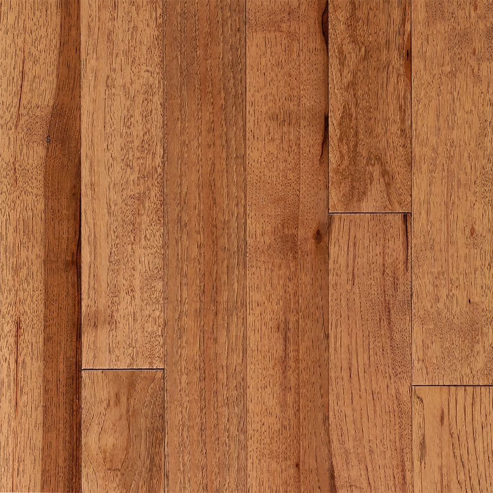 3/4 in. Walnut Hickory Prefinished Solid Hardwood Flooring 3.25 in. Wide