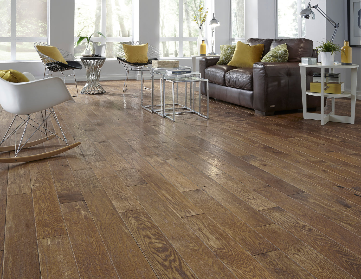 3/4 in. Paradise Valley Oak Prefinished Solid Hardwood Flooring 5 in. Wide