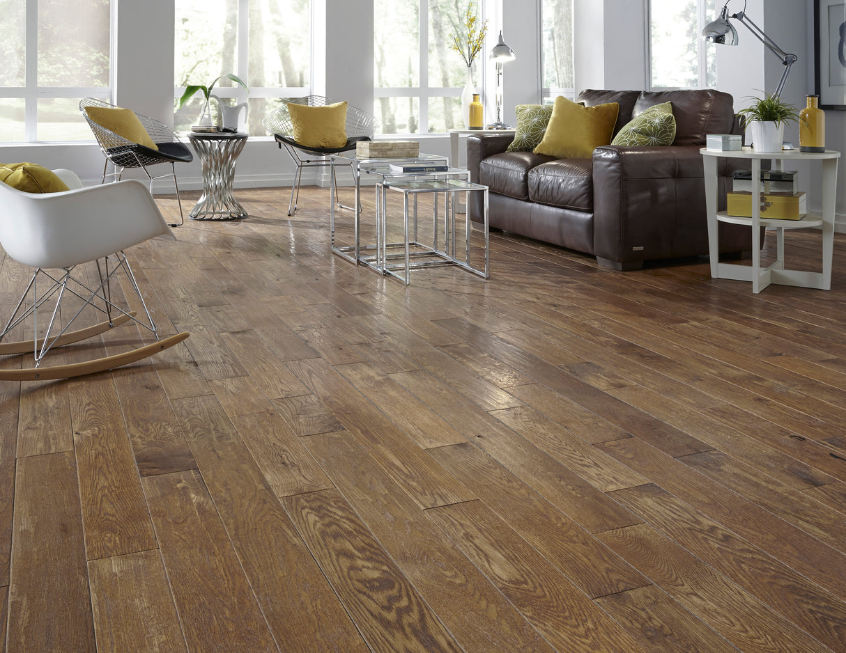 3/4 in. Paradise Valley Oak Prefinished Solid Hardwood Flooring 5 in. Wide