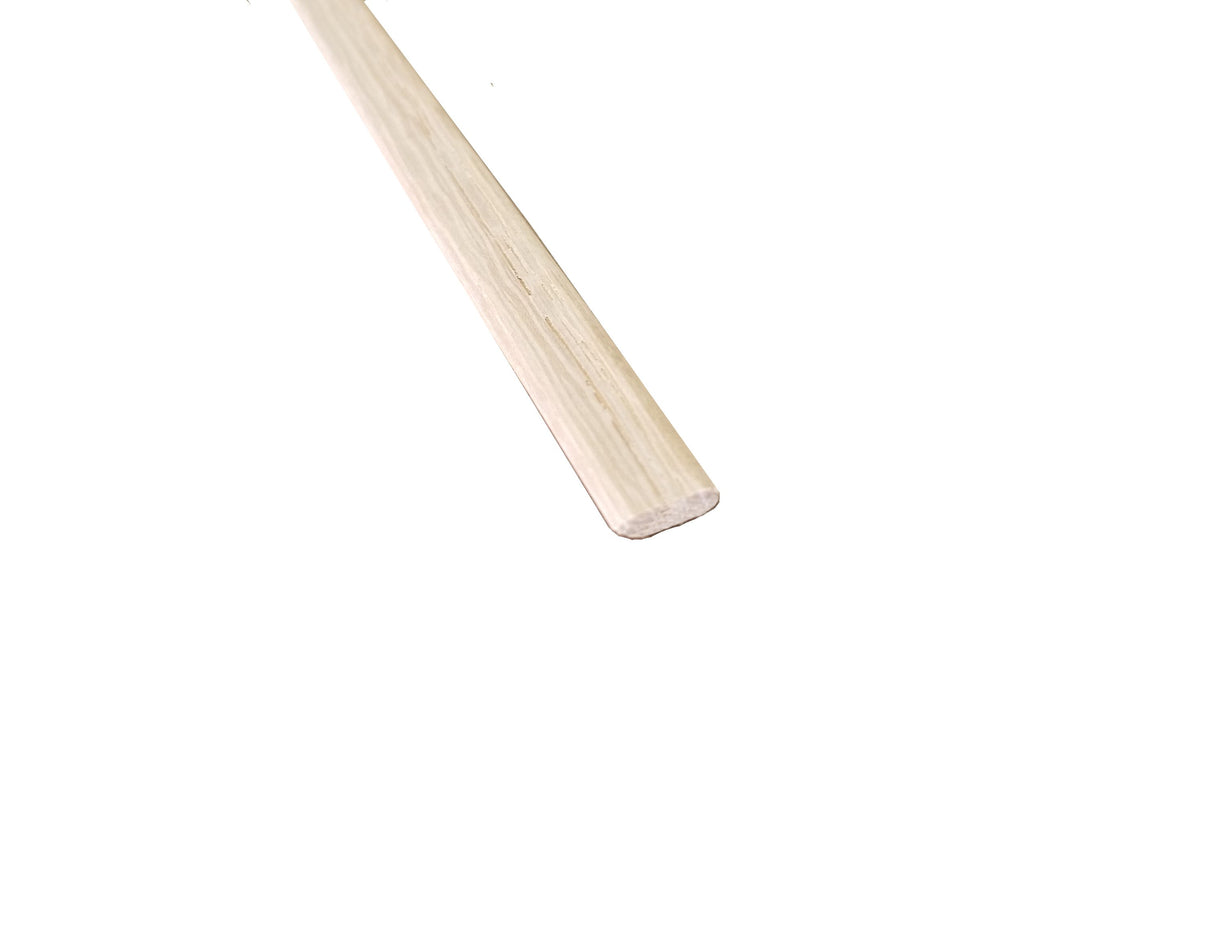 Unfinished Red Oak Hardwood 1/2 in. Thick x 1/2 in. Wide x 4 ft Length Spline