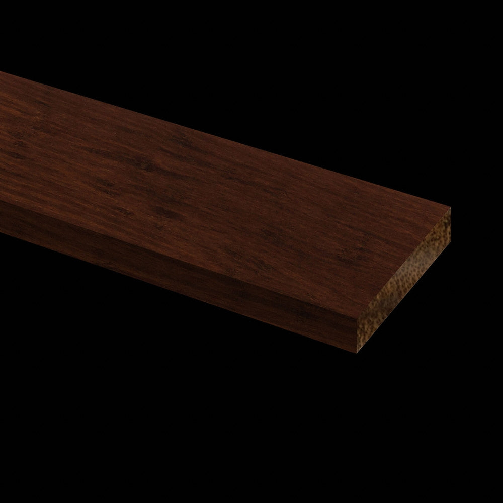 Prefinished Fall Harvest Bamboo 5/8 in thick x 7.5 in wide x 48 in Length Retro Fit Riser