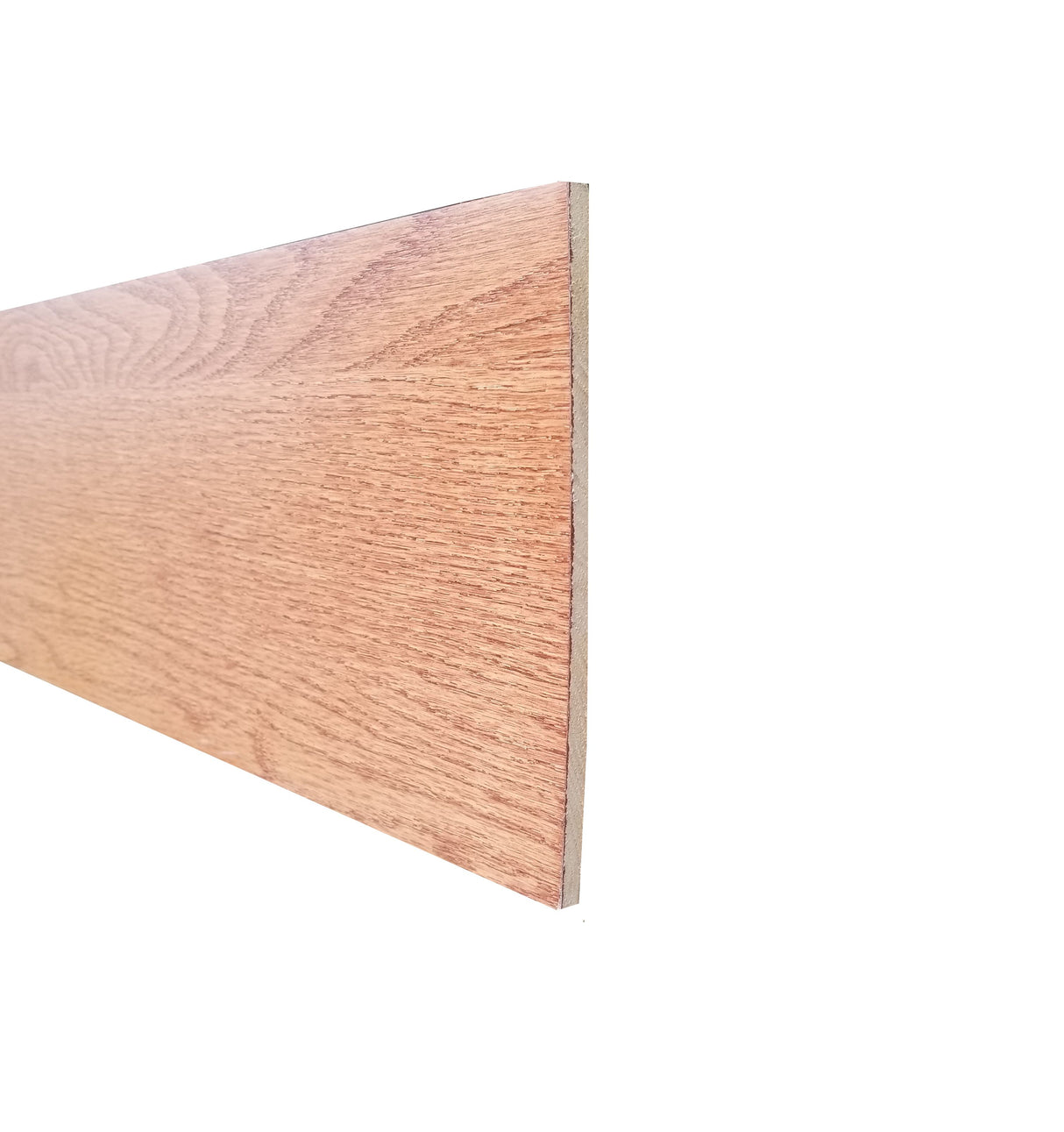 Prefinished Classic Gunstock Oak 11/32 in. Thick x 7.5 in. Wide x 48 in. Length Retrofit Riser