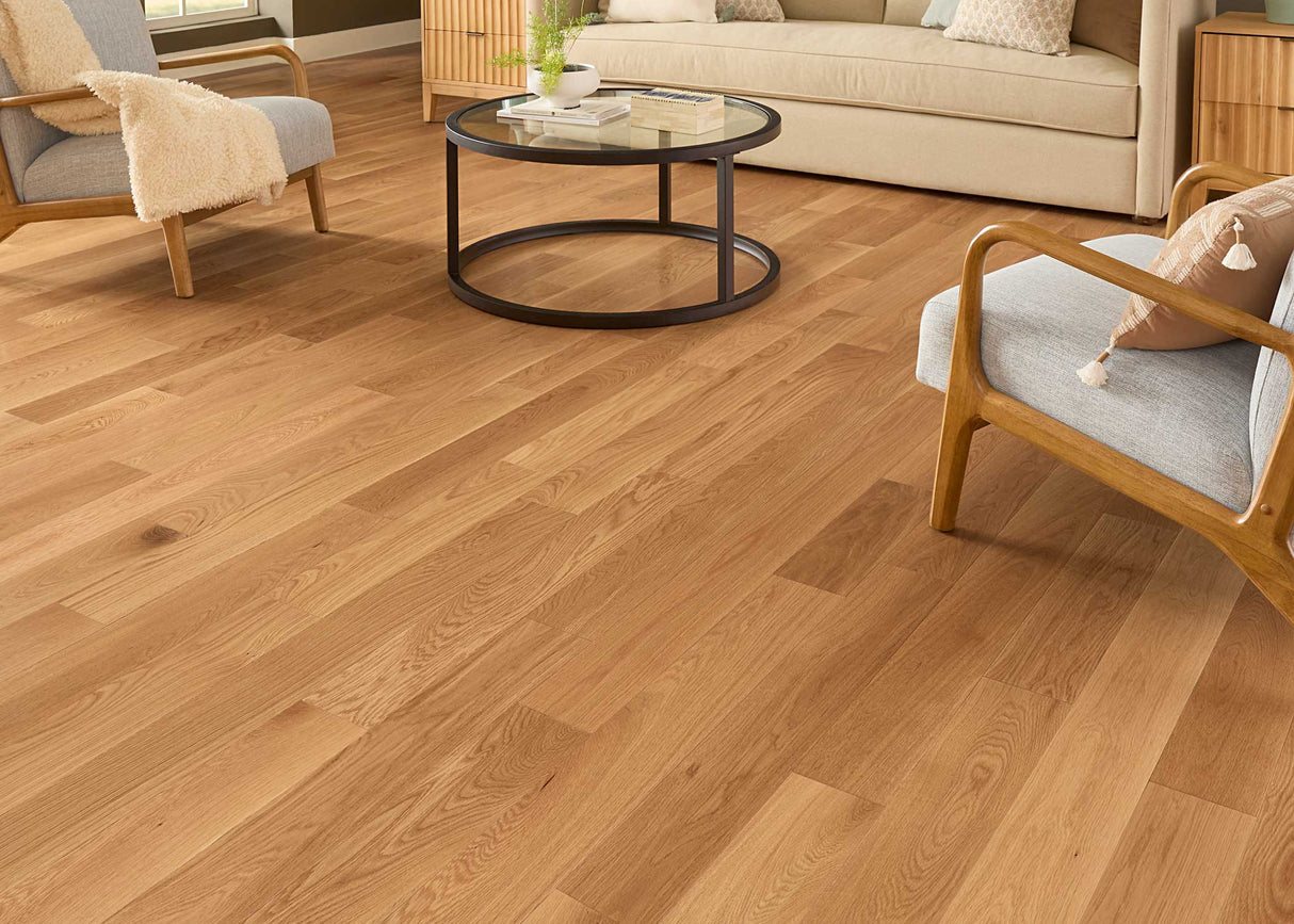 3/4 in. Select White Oak Solid Hardwood Flooring 5 in. Wide