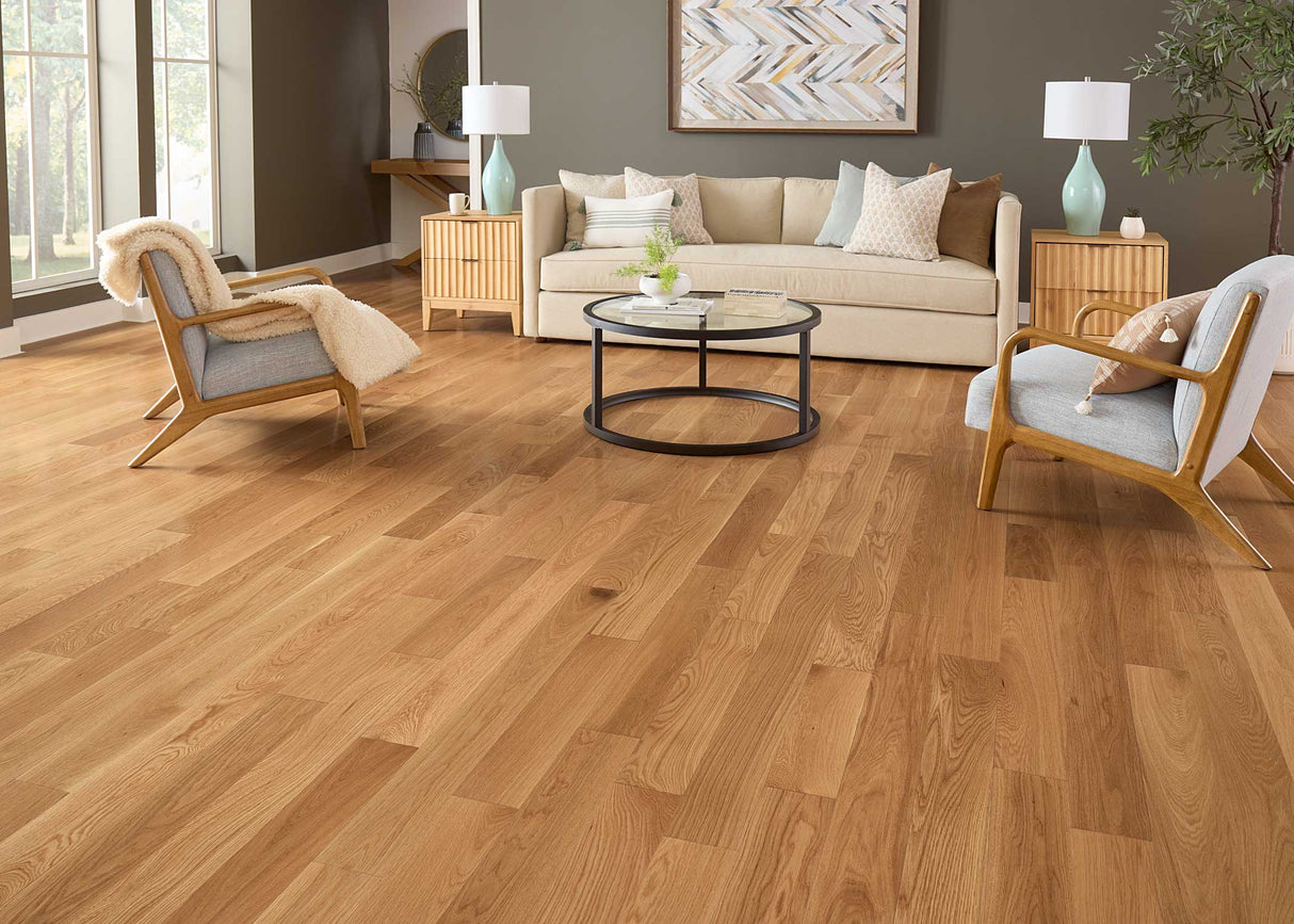3/4 in. Select White Oak Solid Hardwood Flooring - Sample
