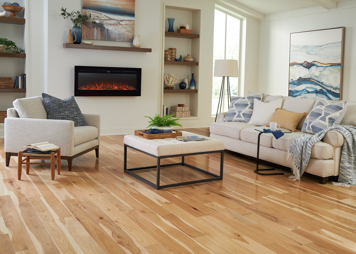 Hickory 3/4x5" Nat - Stack Out - 445.02 Sq. Ft.