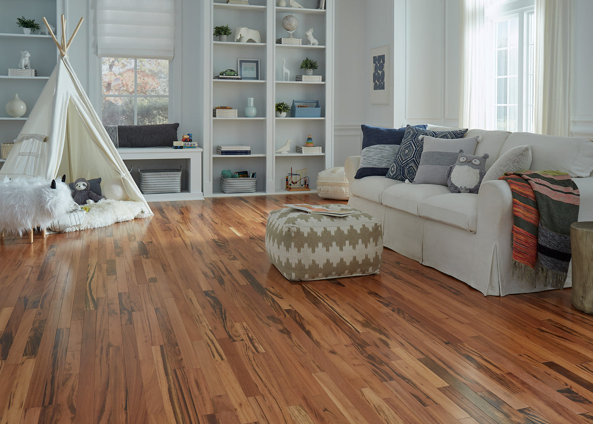 3/4 in. Brazilian Koa Solid Hardwood Flooring 2.25 in. Wide