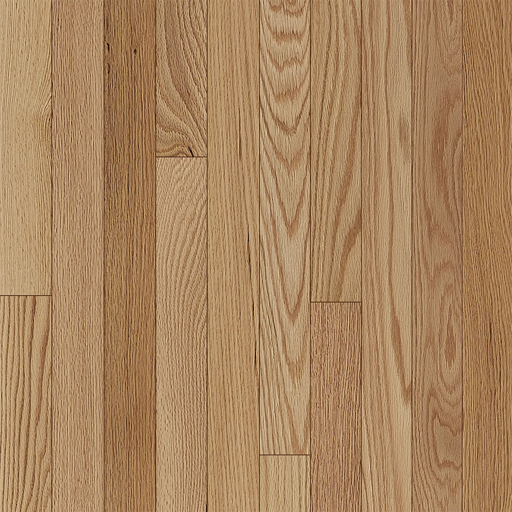 3/4 in. Select Red Oak Prefinished Solid Hardwood Flooring 3.25 in. Wide