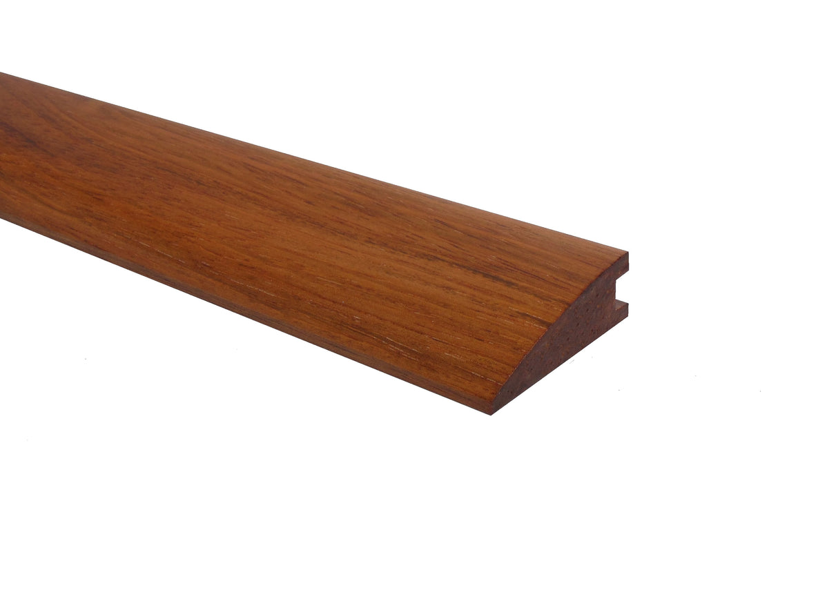 Prefinished Brazilian Cherry 2.25 in. Wide x 6.5 ft. Length Reducer