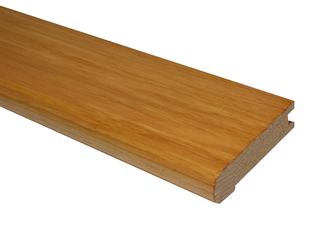 Prefinished Hickory 3/4 in. Thick x 3.13 in. Wide x 6.5 ft. Length Stair Nose