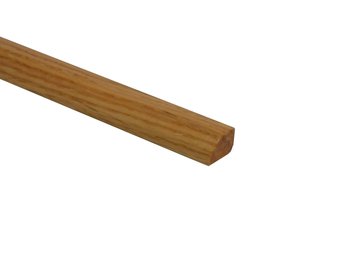 Prefinished Red Oak 3/4 in. Tall x 0.5 in. Wide x 6.5 ft. Length Shoe Molding