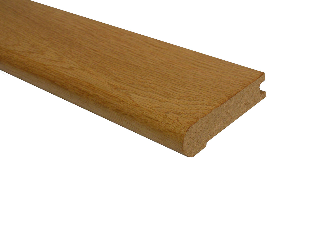 Prefinished White Oak 3/4 in. Thick x 3.13 in. Wide x 6.5 ft. Length Stair Nose