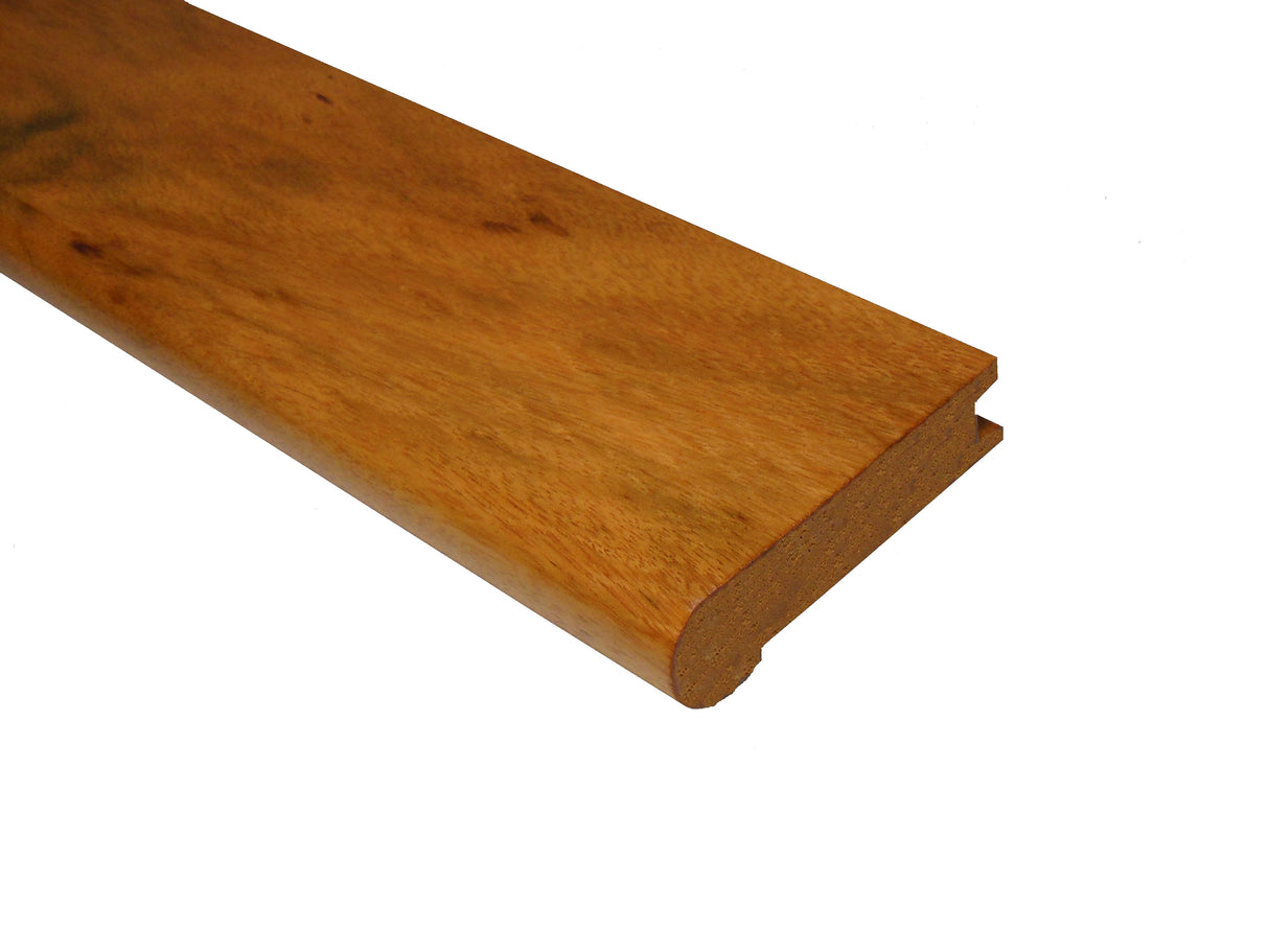 Prefinished Brazilian Koa 3/4 in. Thick x 3.13 in. Wide x 6.5 ft. Length Stair Nose