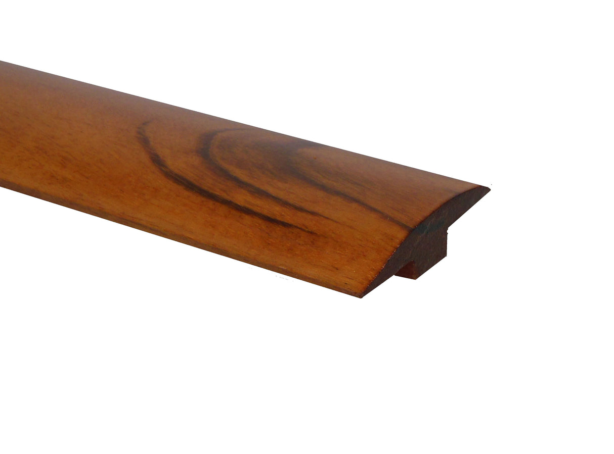 Prefinished Brazilian Koa 2 in. Wide x 6.5 ft. Length T-Molding