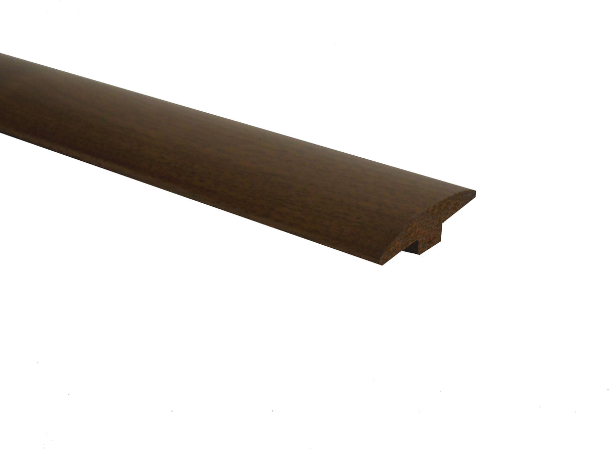 Prefinished Matte Brazilian Pecan 2 in. Wide x 6.5 ft. Length T-Molding