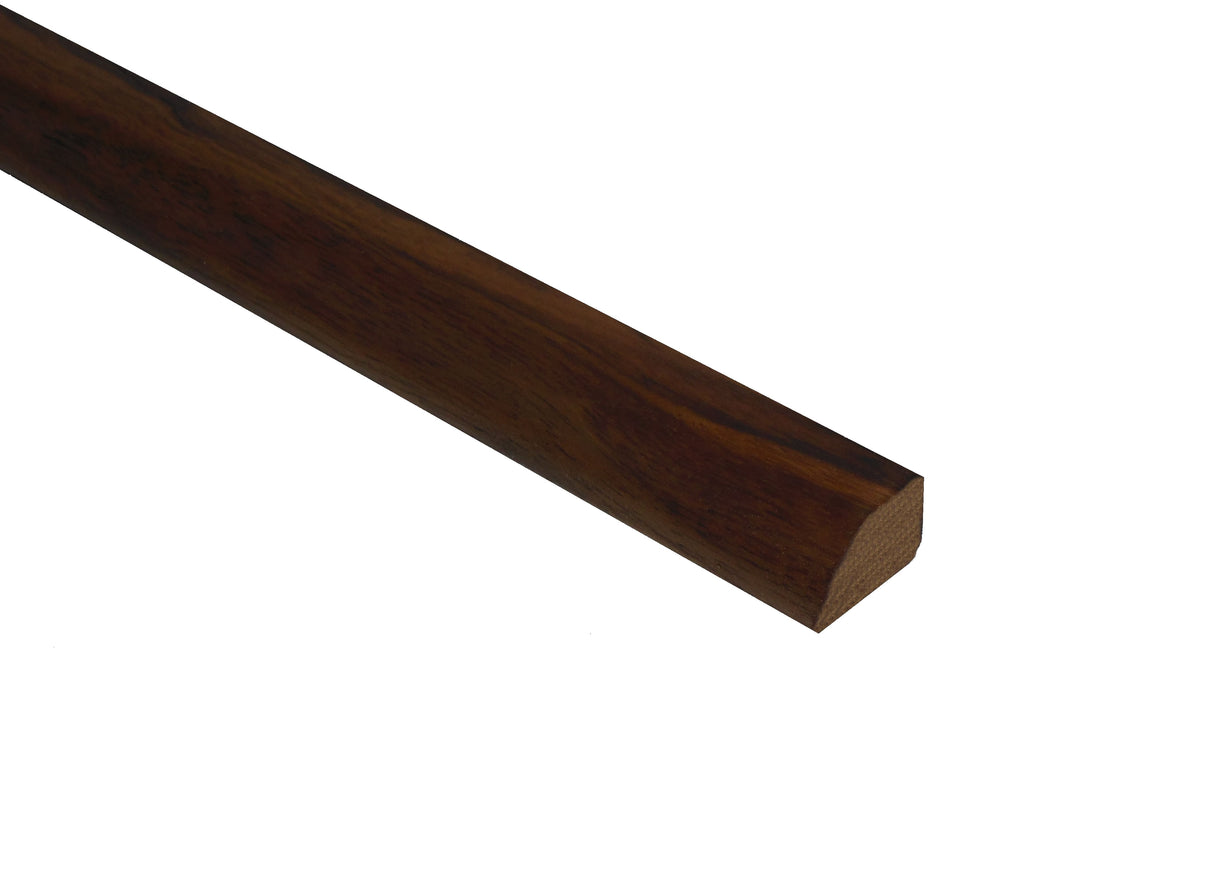 Prefinished Matte American Walnut 3/4 in. Tall x 0.5 in. Wide x 6.5 ft. Length Shoe Molding